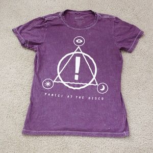 Panic At The Disco Purple T Shirt Size Small